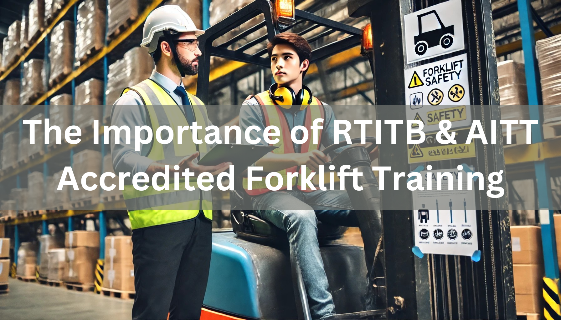 The Importance of RTITB & AITT Accredited Forklift Training: What Sets Shield Health and Safety Limited Apart